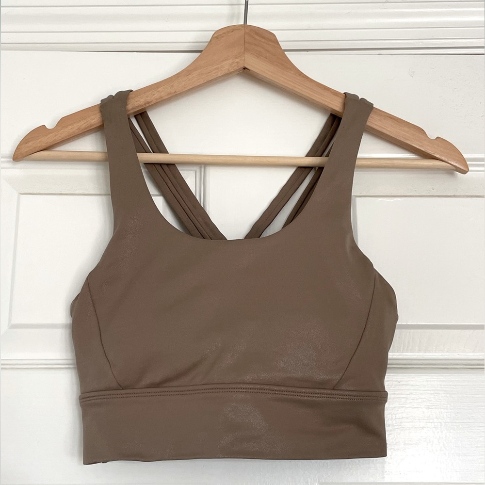 Buffbunny, Rosa sports bra in shimmering sand Elysium fabric - XS